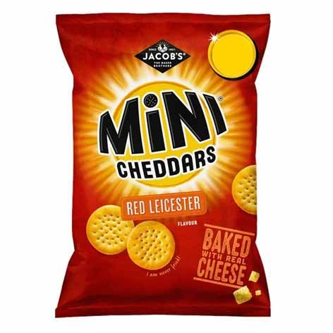 Jacob's Mini Cheddars Red Leicester 